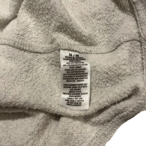 Aéropostale Tropical Print Zip-Up Hoodie Sweatshirt Junior’s Medium - Picture 4 of 5